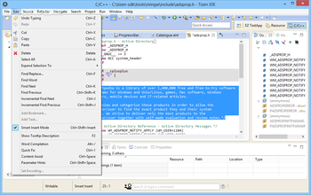 Tizen SDK screenshot 3