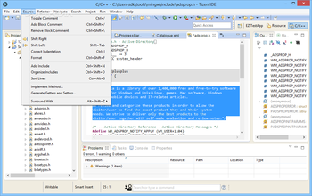 Tizen SDK screenshot 4