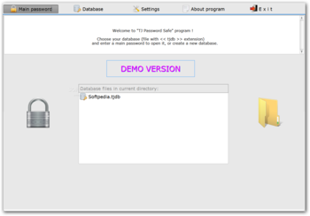 TJ Password Safe screenshot