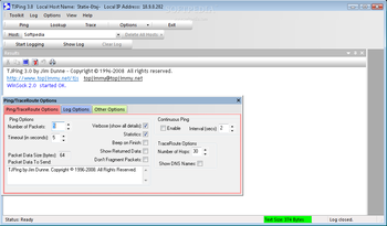 TJPing screenshot