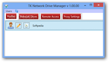 TK Network Drive Manager screenshot