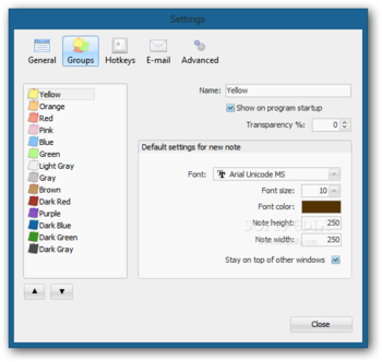 TK8 Sticky Notes (formerly TK8 EasyNote) screenshot 4