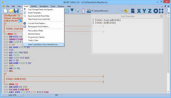 tkCNC Editor screenshot 8