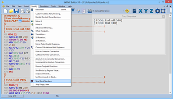 tkCNC Editor screenshot 9