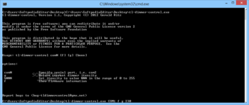 tl-dimmer-control screenshot