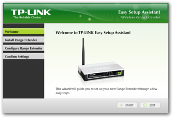 TL-WA730RE Easy Setup Assistant screenshot