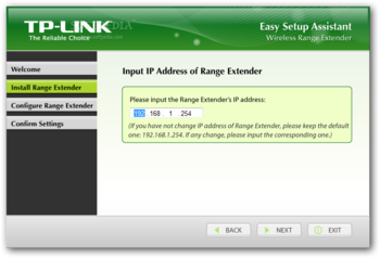 TL-WA730RE Easy Setup Assistant screenshot 3