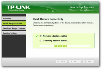 TL-WA830RE Easy Setup Assistant screenshot 4
