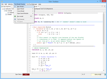 TLA Toolbox screenshot 7