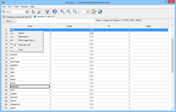 tlCorpus screenshot 2