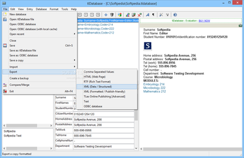 tlDatabase screenshot 2