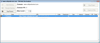 TM Google Site Analyzer screenshot 2
