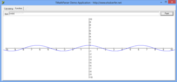 TMathParser screenshot 2