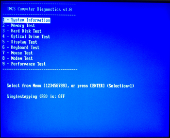 TMGS Computer Diagnostics screenshot 2