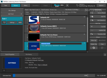 TMPGEnc Authoring Works screenshot 2