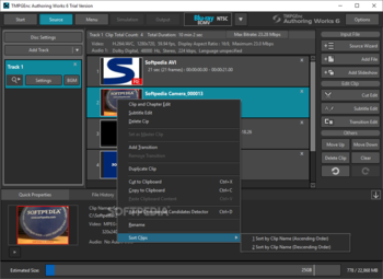 TMPGEnc Authoring Works screenshot 3