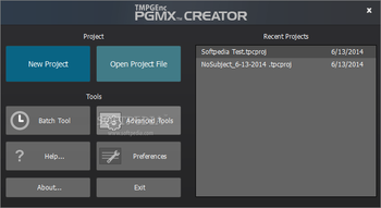 TMPGEnc PGMX CREATOR screenshot 2