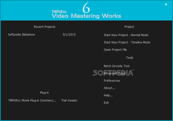 TMPGEnc Video Mastering Works screenshot