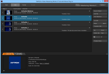 TMPGEnc Video Mastering Works screenshot 2