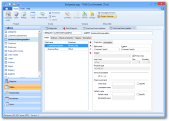 TMS Data Modeler screenshot 4