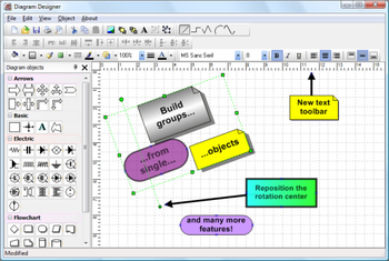 TMS Diagram Studio screenshot