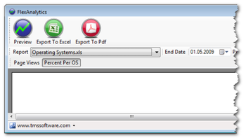 TMS FlexAnalytics screenshot