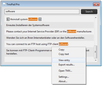TmxPad screenshot