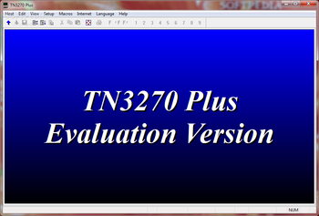 TN3270 Plus screenshot