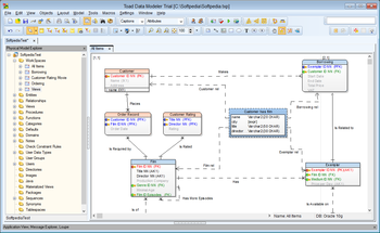 Toad Data Modeler screenshot