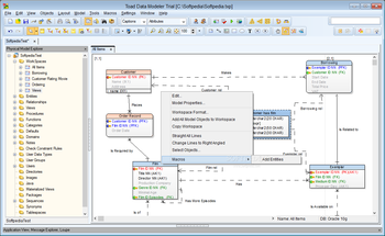 Toad Data Modeler screenshot 2