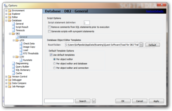 TOAD for DB2 UDB screenshot 16