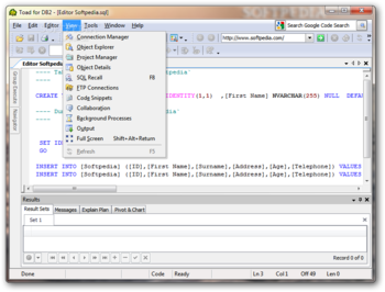 TOAD for DB2 UDB screenshot 7