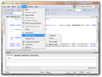TOAD for DB2 UDB screenshot 8