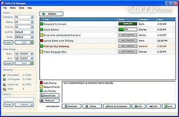 ToDo List Manager screenshot