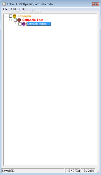 ToDo screenshot