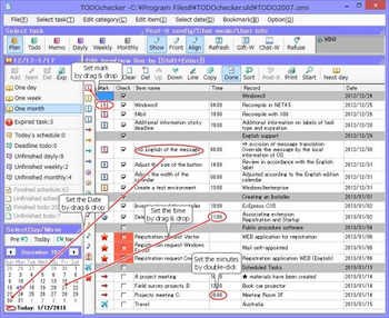 TODOChecker screenshot