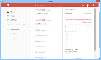 Todoist screenshot 4