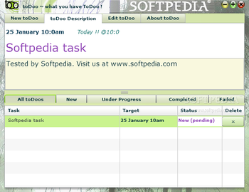 toDoo screenshot