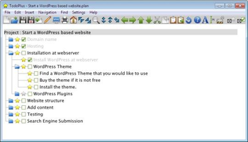 TodoPlus Portable screenshot