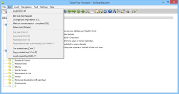 TodoPlus Portable screenshot 3
