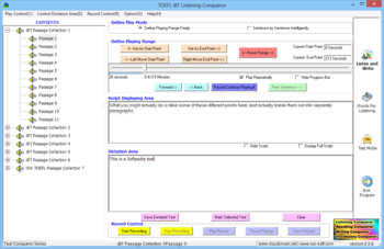 TOEFL iBT Conqueror Suite screenshot