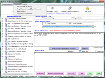 TOEFL iBT Writing Conqueror screenshot 3