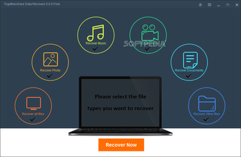 TogetherShare Data Recovery Free Edition screenshot