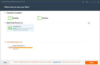 TogetherShare Data Recovery Free Edition screenshot 2