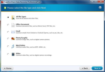 TogetherShare Data Recovery Professional screenshot 2