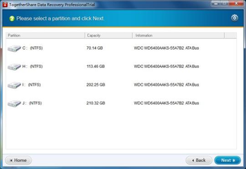 TogetherShare Data Recovery Professional screenshot 3