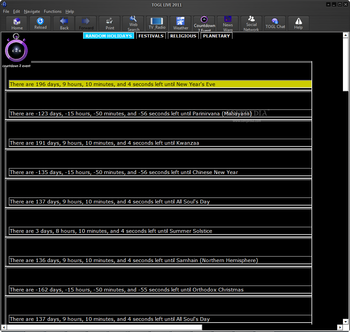 TOGL LIVE 2011 screenshot 9