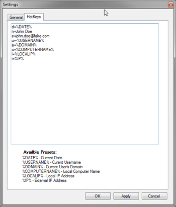 TokenType screenshot 2