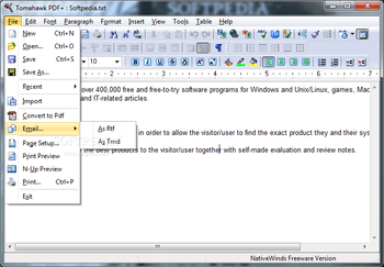 Tomahawk PDF+ screenshot 2