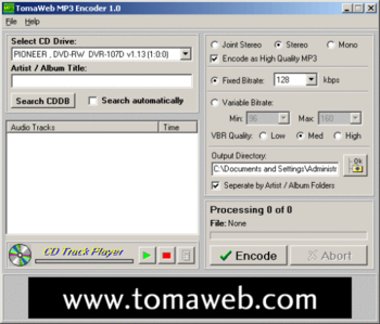 TomaWeb Multi-Mail screenshot